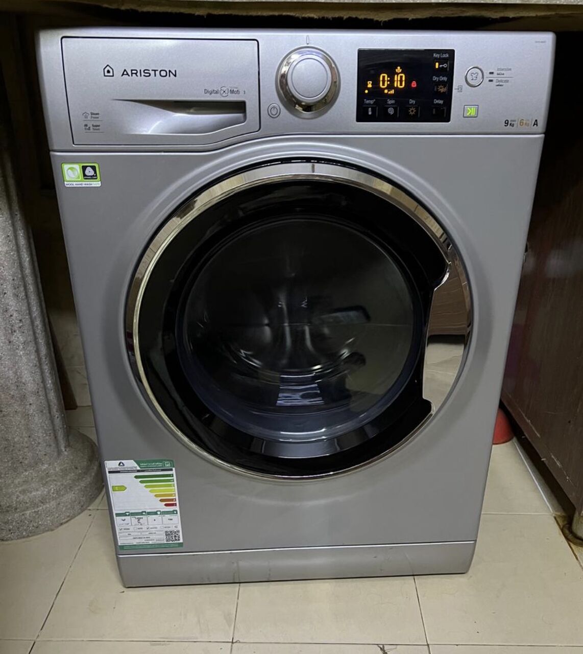 Al Wizarat, Appliances, SAR 900,  Ariston Front‑Load Washing Machine – Excellent Condition