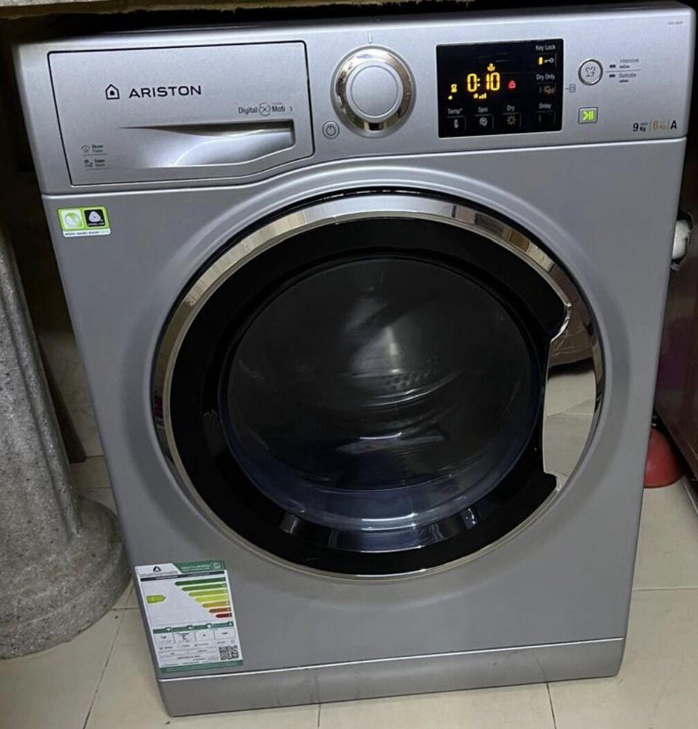 Al Wizarat, Appliances, SAR 900,  Ariston Front‑Load Washing Machine – Excellent Condition