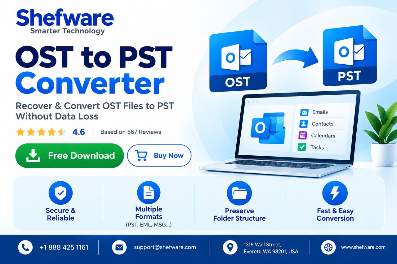Washington DC, Education, Convert OST Files To PST With Shefware