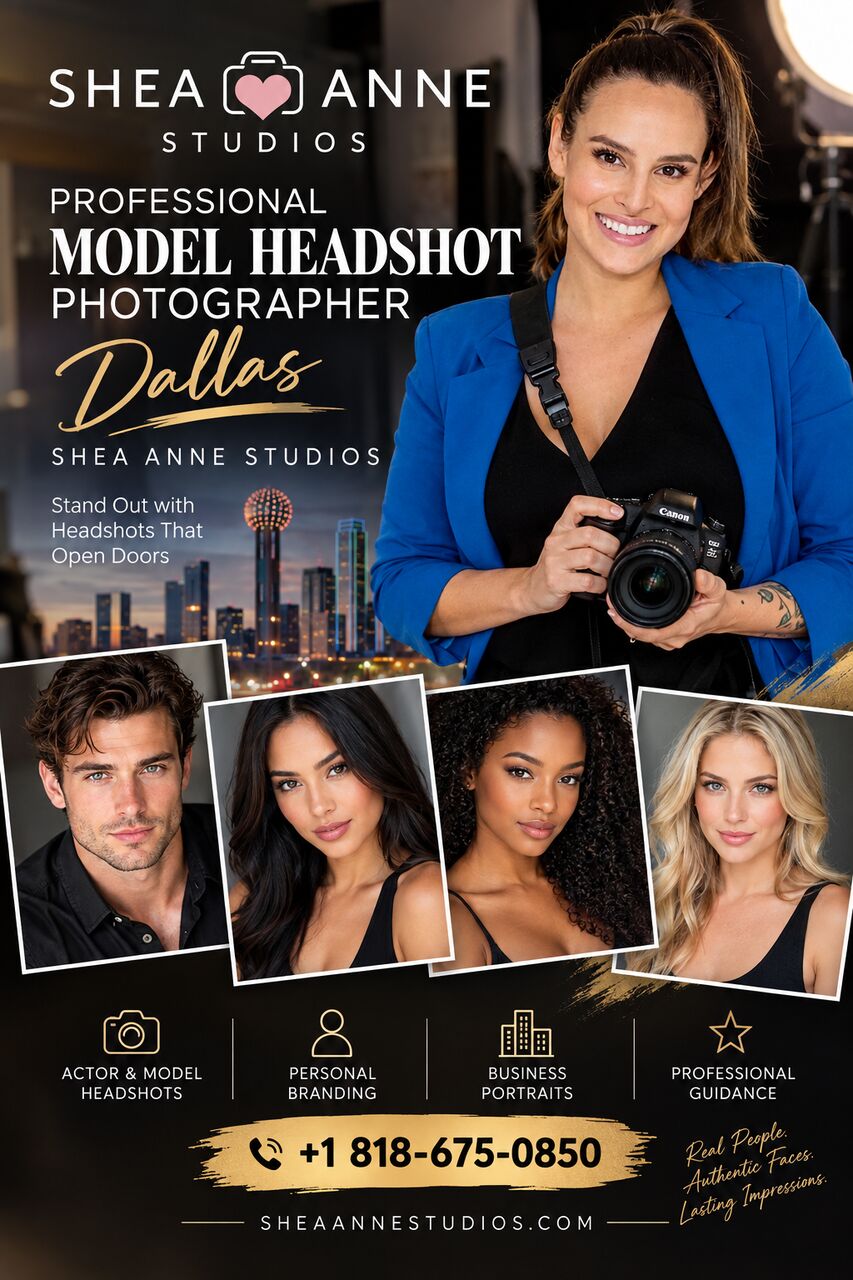 Dallas, Photography, Professional Model Headshot Photographer Dallas | Shea Anne Studios