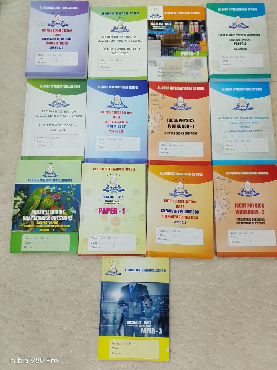 Muharraq, Books, BHD 30,  Grade 10 Books Al-Noor School