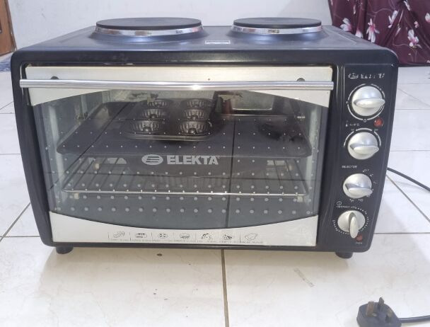 Jubail, Appliances, SAR 280,  Eleckta Electric Oven + Stove FOR SALE