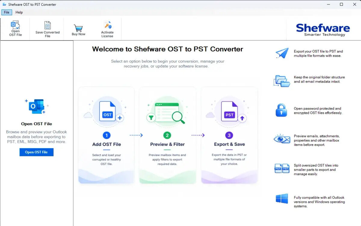 Washington DC, Education, OST To PST Converter For Inaccessible Outlook OST Files