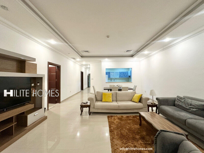 Kuwait City, Apartments, Flats, Houses & Villas, KWD 550/month,  Furnished,  3 BR,  Furnished Three Bedroom Apartments With Balcony For Rent In Sulaibikhat