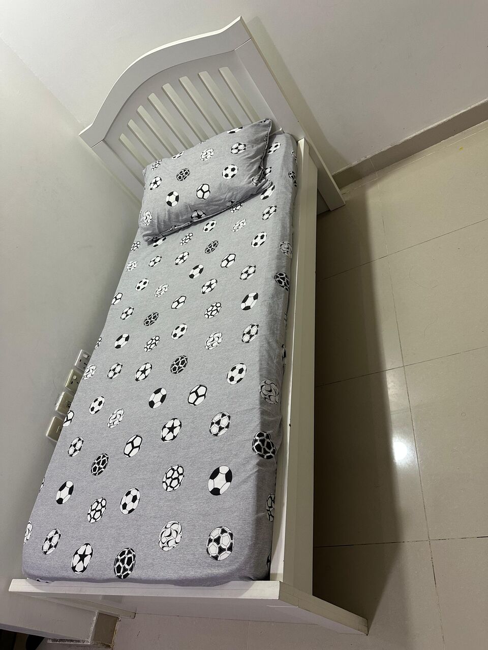 Dammam, Furniture, Single Bed With Matress ===== Baby Cot With Matress