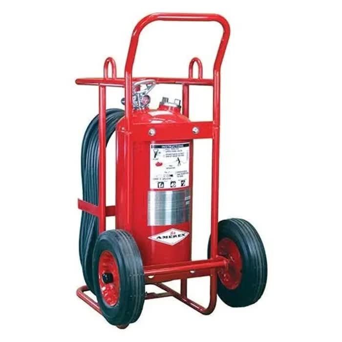 Dammam, Marketing, UL Listed, Amerex, Aramco Approved Wheeled DCP 125 LBS Trolley - Stock Available In Dammam