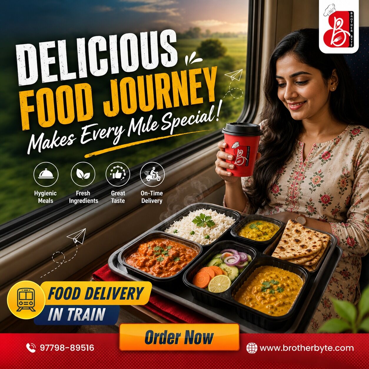 Mumbai, Food Delivery, Order Delicious Food On Train At Ludhiana