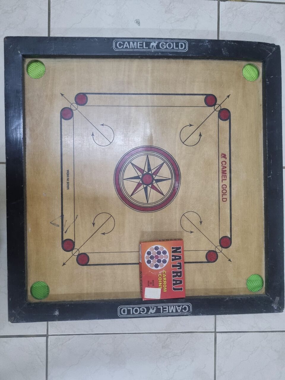 Jubail, Appliances, SAR 60,  Carrom Board With Coins 23 X 23 Inch