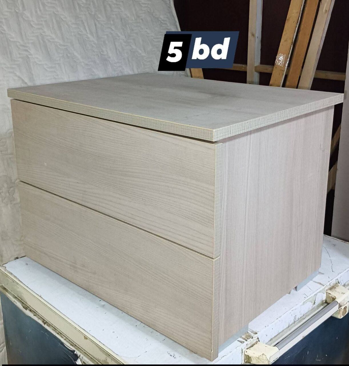 Hoora, Furniture, BHD 5,  Wooden 2-Drawer Nightstand / Bedside Table ... 36471122