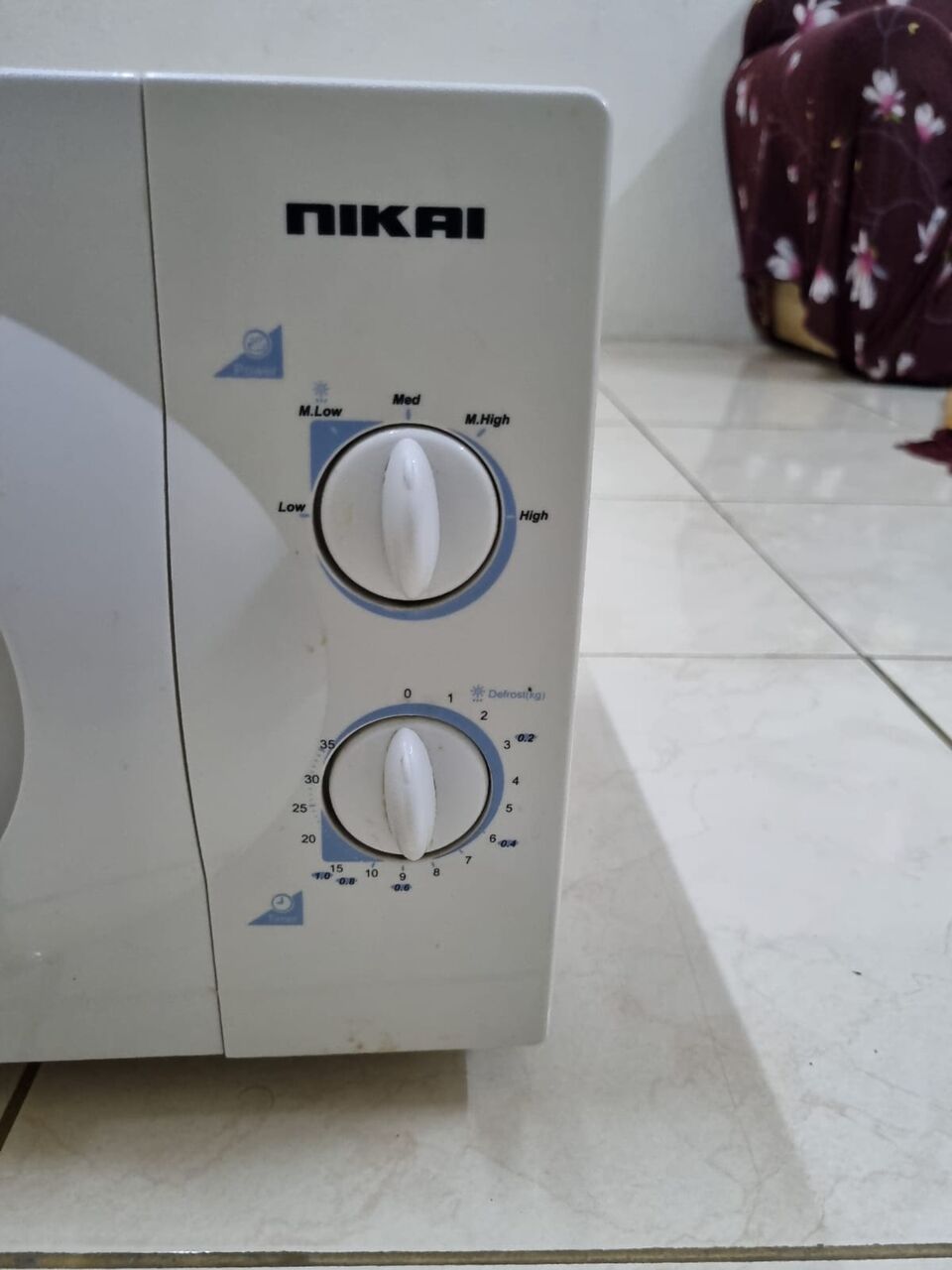 Jubail, Appliances, SAR 200,  Microwave Oven With Defrosting Nikai 23L