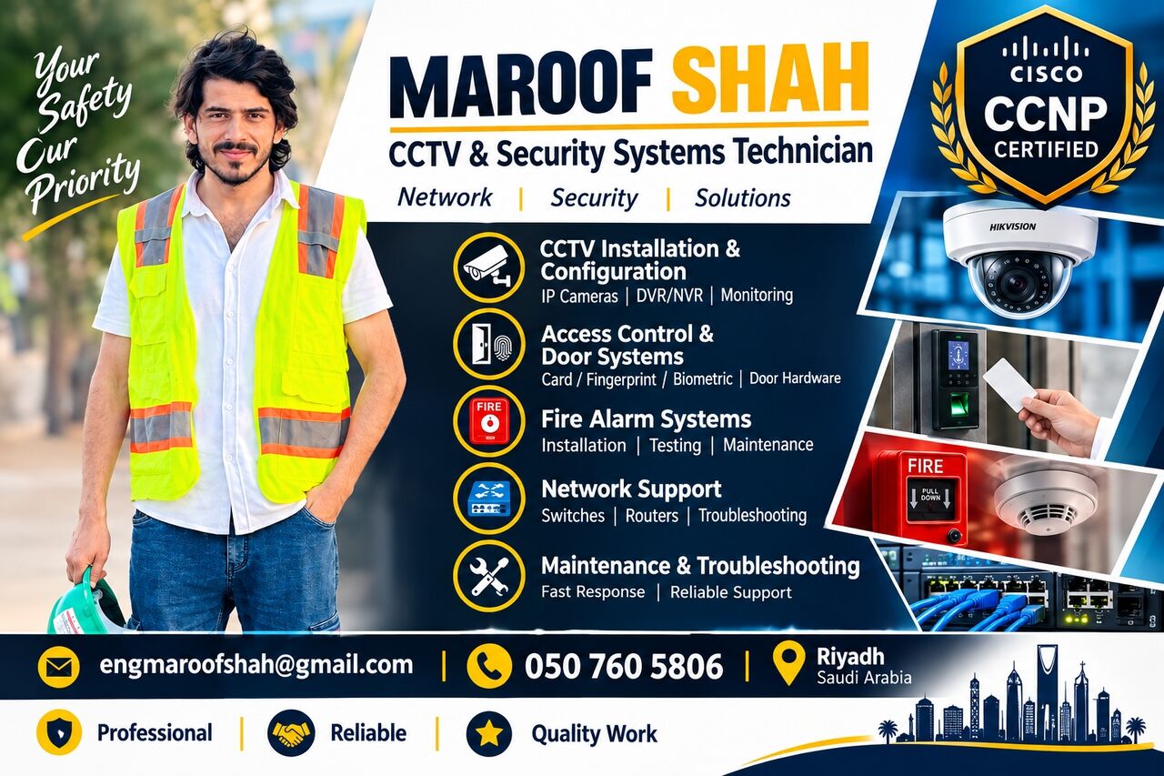 Riyadh, Job Seekers, Professional Technical Services