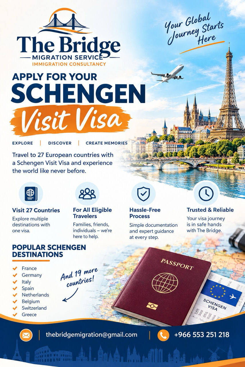 Khobar, Travel, Schengen Visa | Canada Visa | Australia Visa