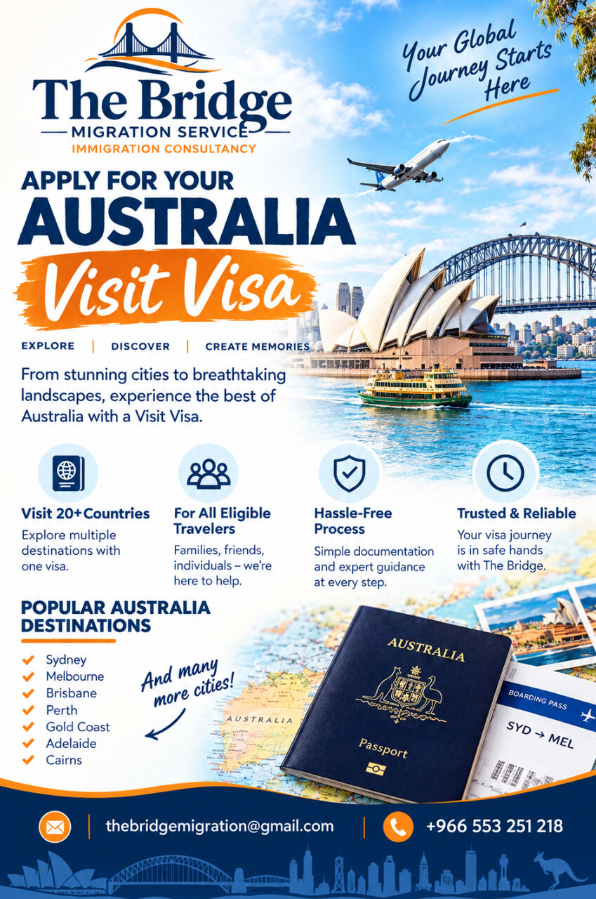 Khobar, Travel, Schengen Visa | Canada Visa | Australia Visa
