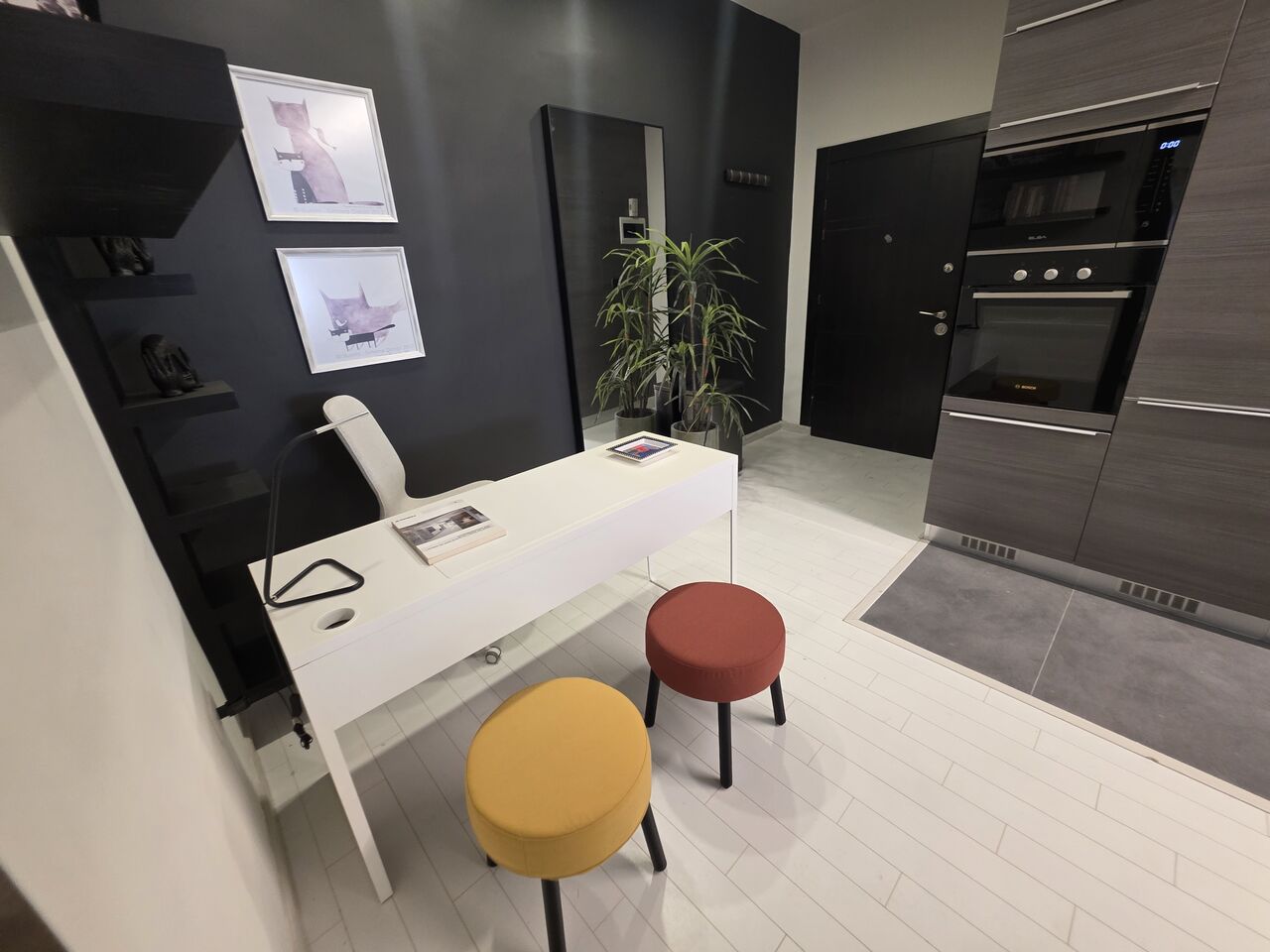 Amman, Apartments, Flats, Houses & Villas, JOD 16000/year,  Furnished,  3 BR,  Fully Furnished 3B Apart With Sharing Terrace In Jabal Webdeh 00962777688956