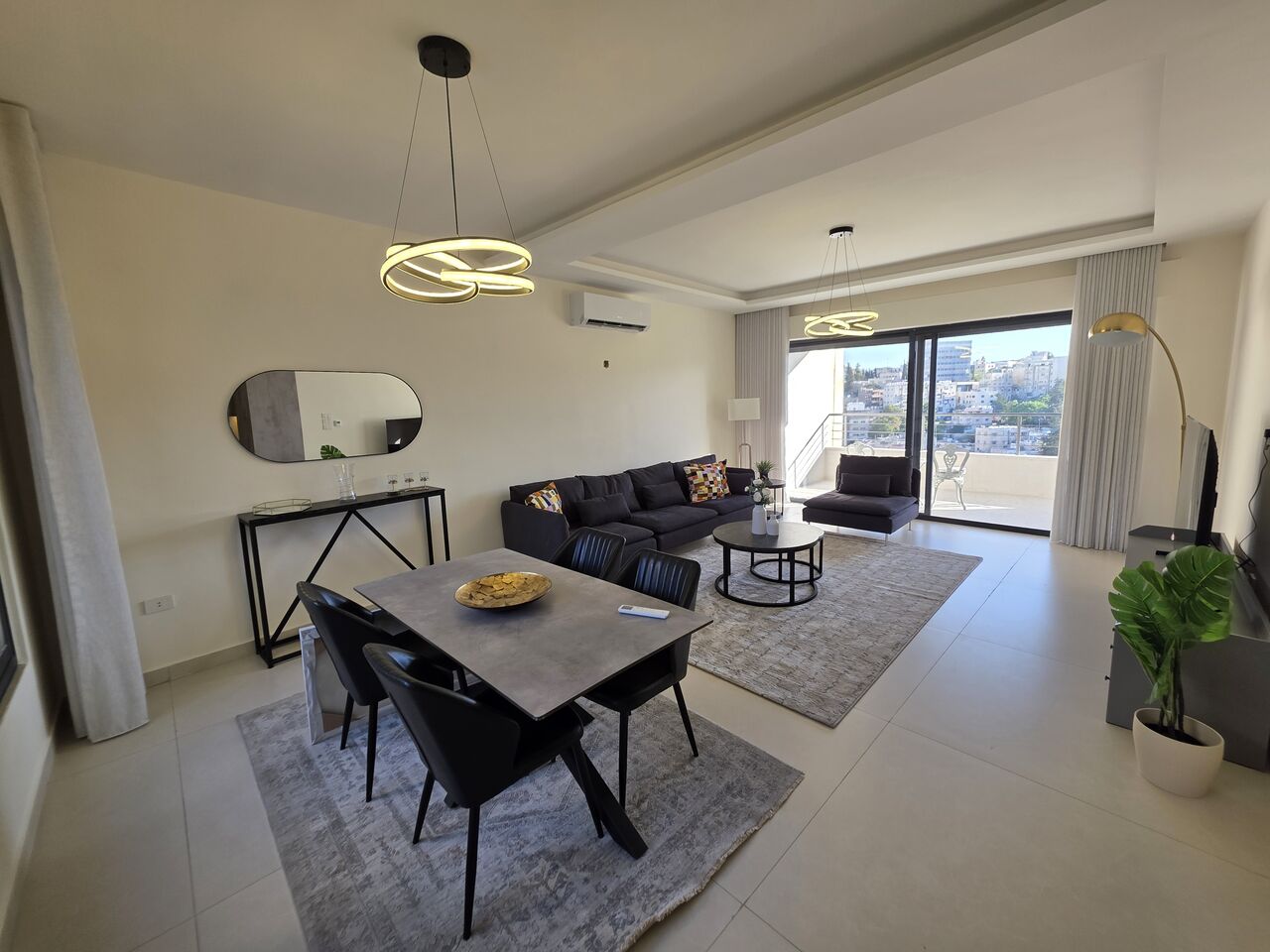 Amman, Apartments, Flats, Houses & Villas, JOD 17000/year,  Furnished,  2 BR,  Brandnew Fully Furnished 2B Apart With Baconly In Jabal Webdeh 00962777688956