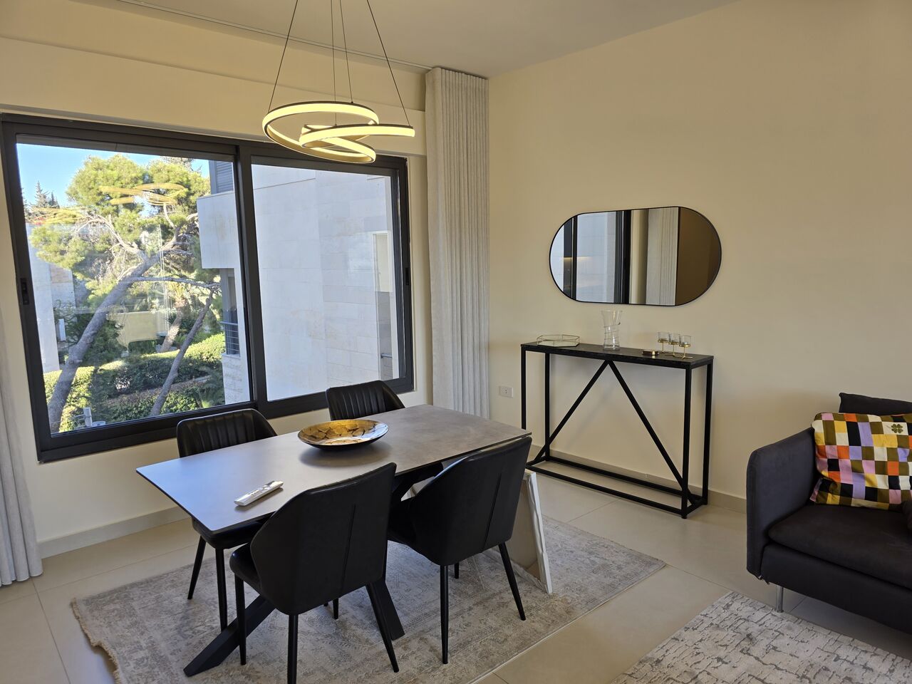 Amman, Apartments, Flats, Houses & Villas, JOD 17000/year,  Furnished,  2 BR,  Brandnew Fully Furnished 2B Apart With Baconly In Jabal Webdeh 00962777688956