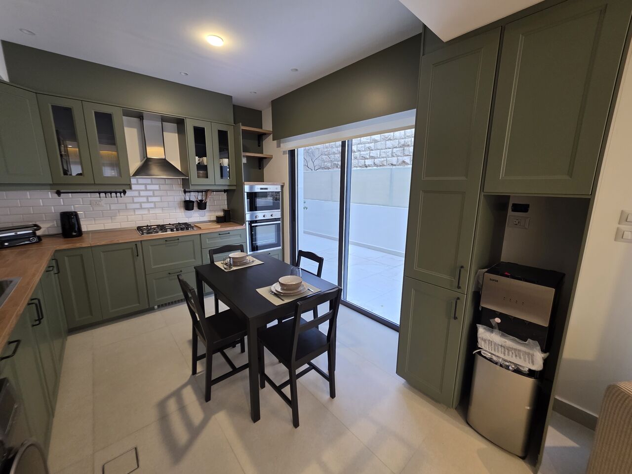 Amman, Apartments, Flats, Houses & Villas, JOD 18000/year,  Furnished,  Brandnew Ground Floor Fully Furnished 3B Apart With Terrace In Jabal Webdeh 00962777688956