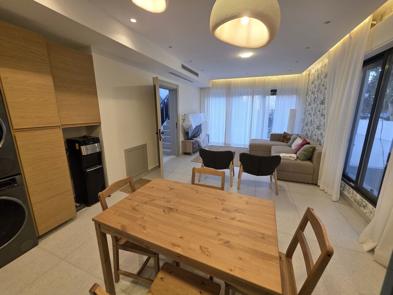 Amman, Apartments, Flats, Houses & Villas, JOD 20000/year,  Furnished,  3 BR,  Brandnew Ground Floor Fully Furnished 3B Apart  Terrace In Jabal Webdeh 00962777688956