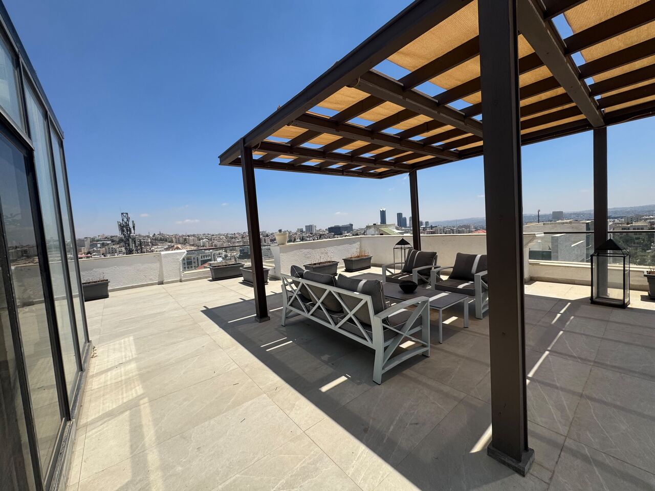 Amman, Apartments, Flats, Houses & Villas, JOD 36000/year,  Furnished,  4 BR,  Penthouse Deplux Fully Furnished 4B Apart Terrace In Um Uthaina 00962777688956