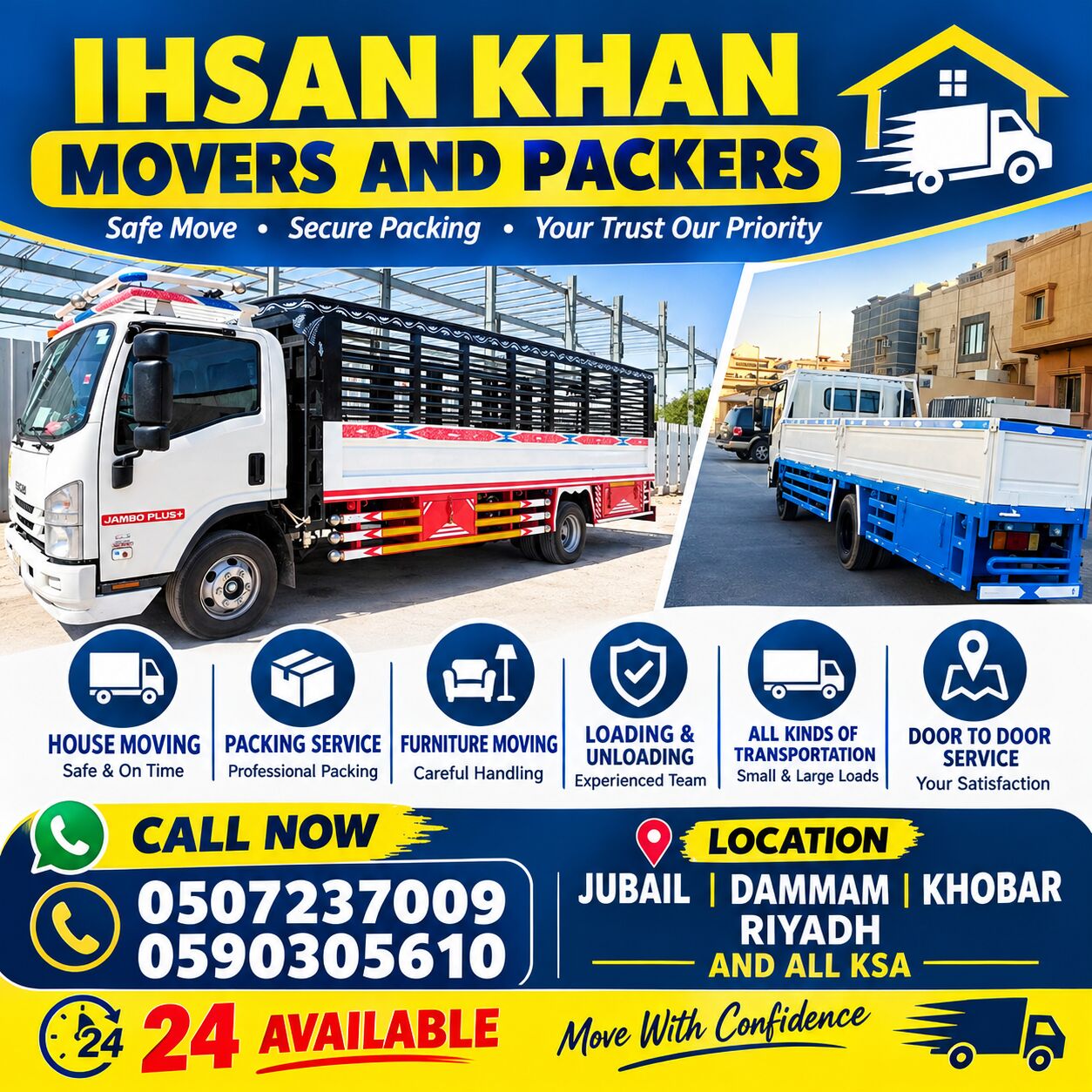 Dammam, Labor/Moving, DYNA TRUCK 2TRANSPORTATION◇FOR HOME SHIFTING AND◇COMPANY MATERIALS SHIFTING 0507237009