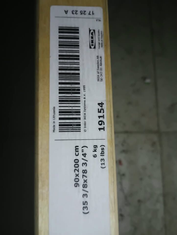 Riyadh, Furniture, SAR 800,  IKEA Wooden Double Bed + Two Big Drawers Under The Bed + One Side Table + Mattress