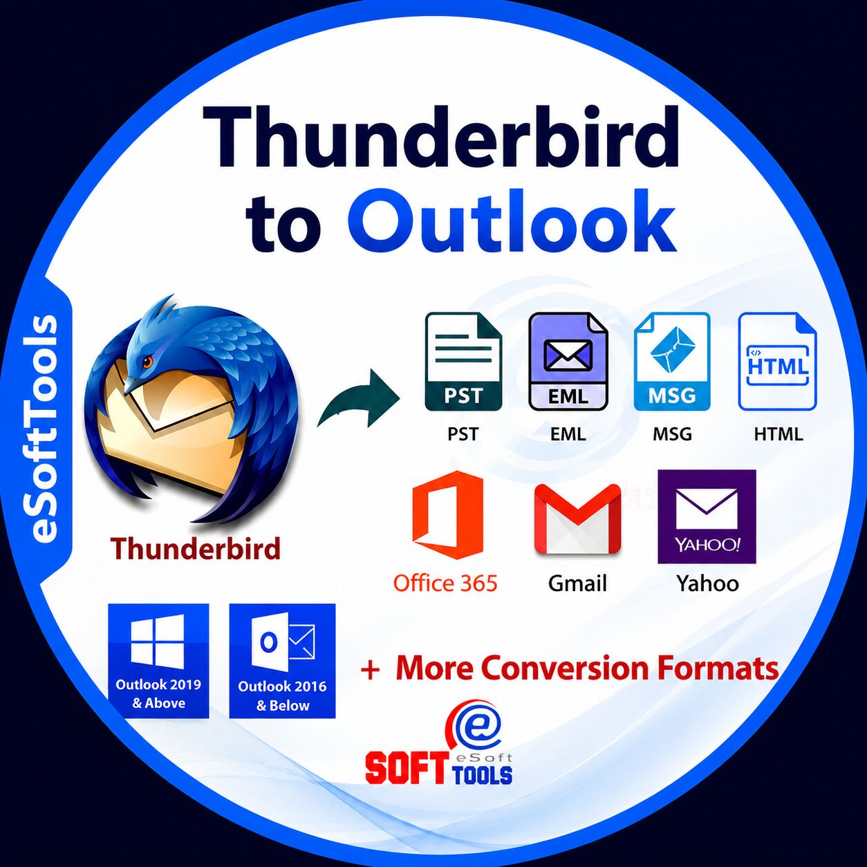 Dallas, Software Development, ESoftTools Thunderbird To Outlook Converter