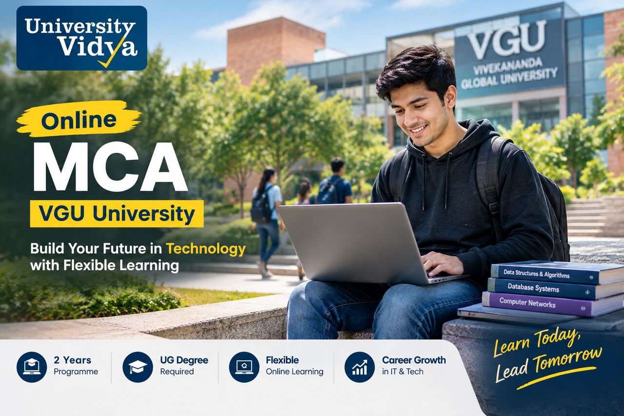 Mumbai, Education, Online MCA VGU University Build Advanced IT Skills With A Flexible 2-Year Programme