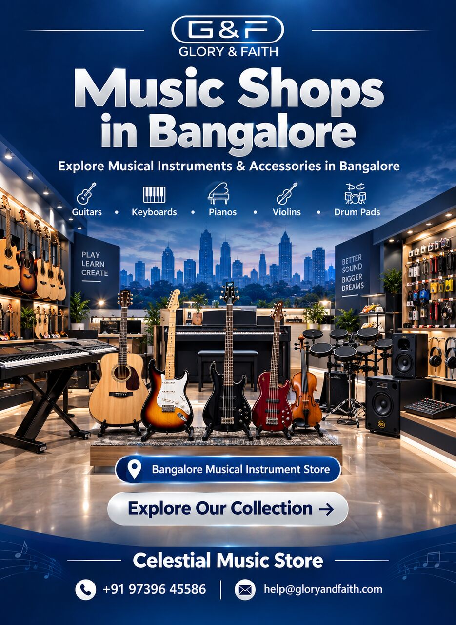 Bangalore, Guides/Interpreters, Explore Trusted Music Shops In Bangalore
