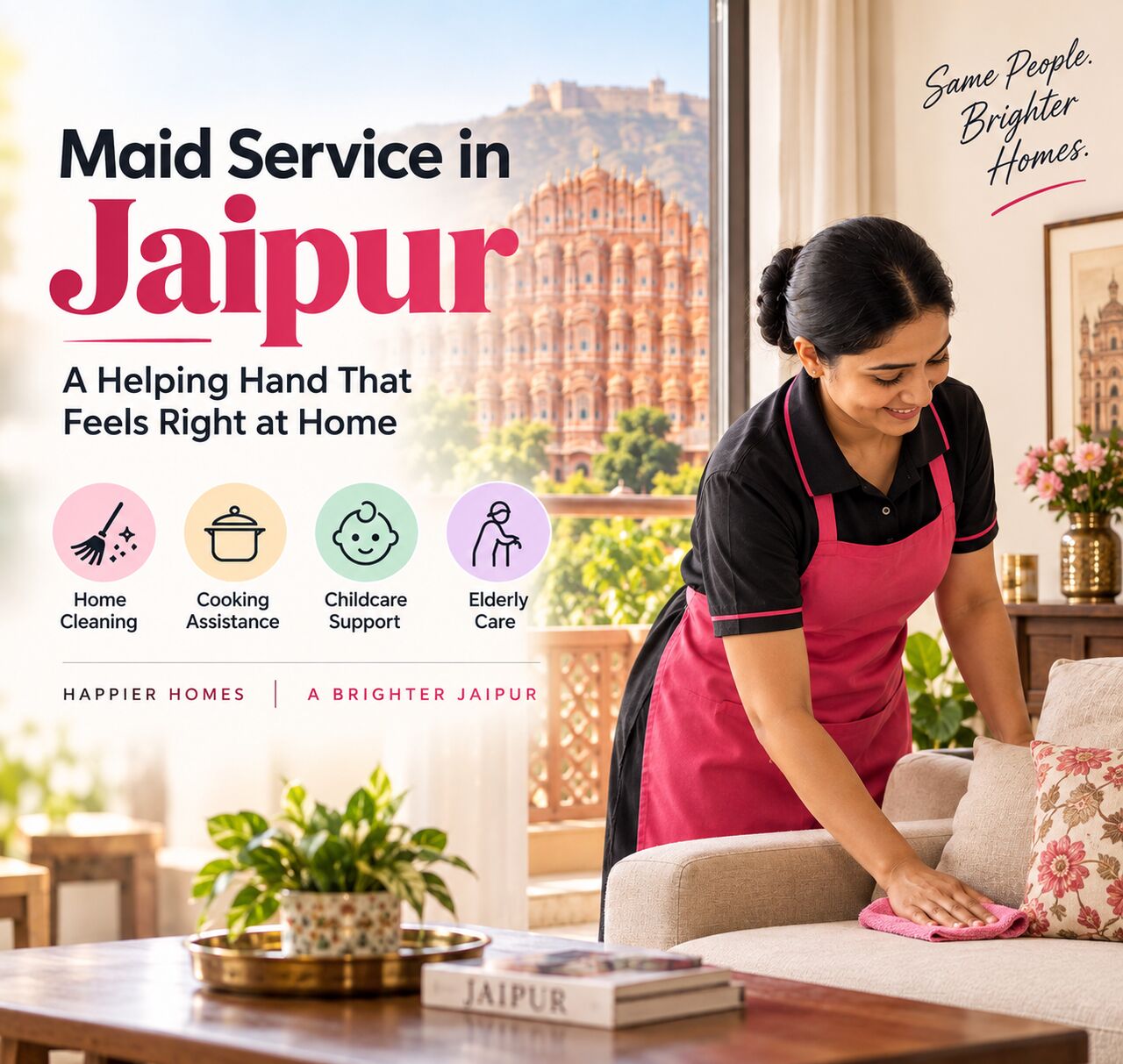 Jaipur, Business, Maid Service In Jaipur For Convenient Household Support | Book My Maid Service