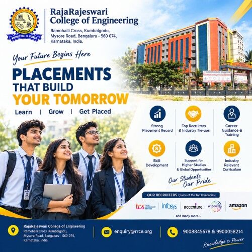 Bangalore, Education, Top Engineering College Placements In Bangalore | RRCE