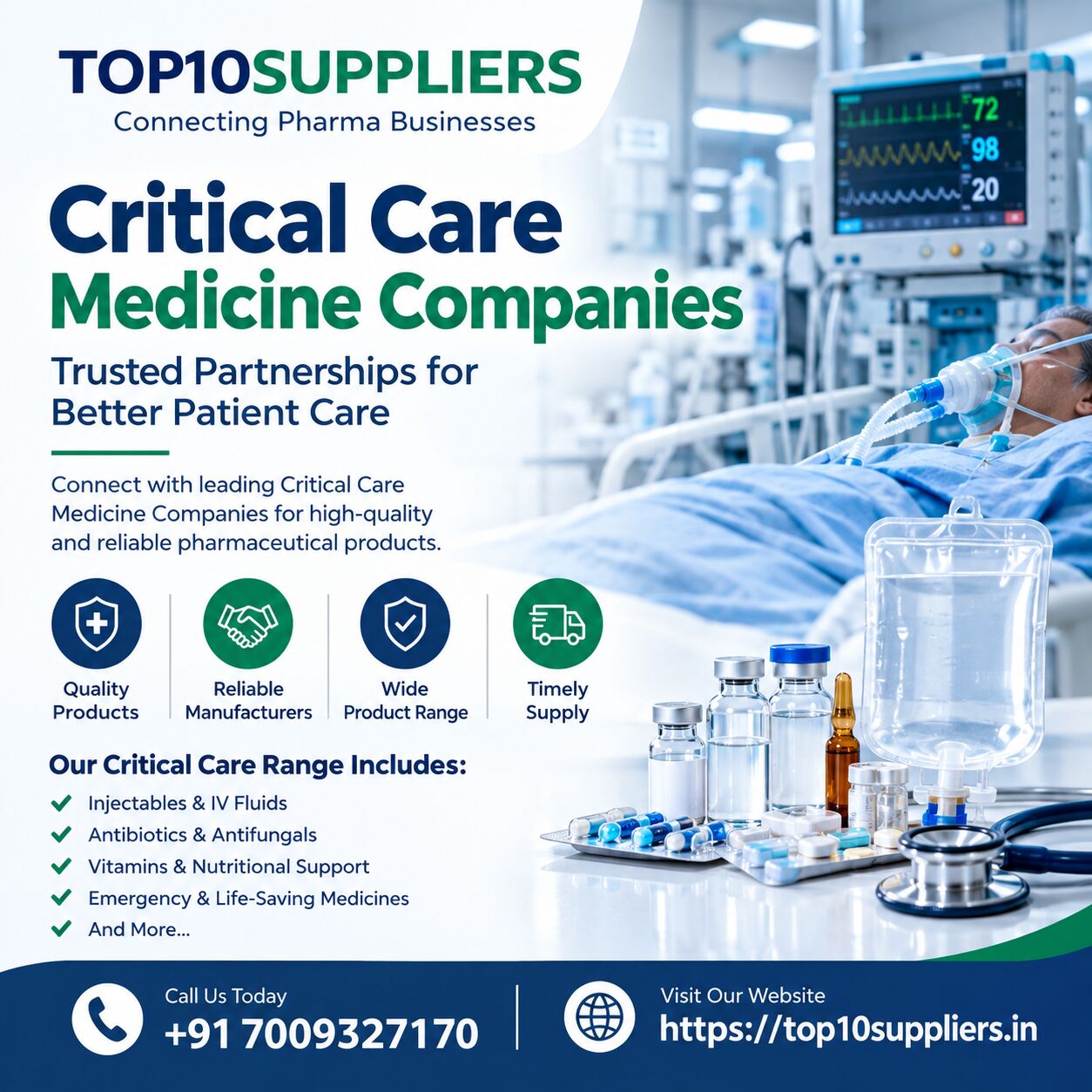 Panchkula, Health, Critical Care PCD Company