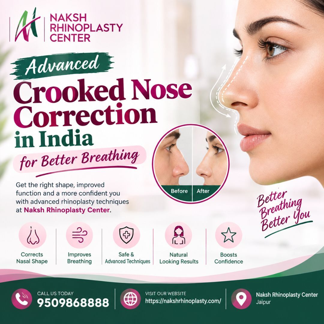 Mumbai, Health, Advanced Crooked Nose Correction In India For Better Breathing