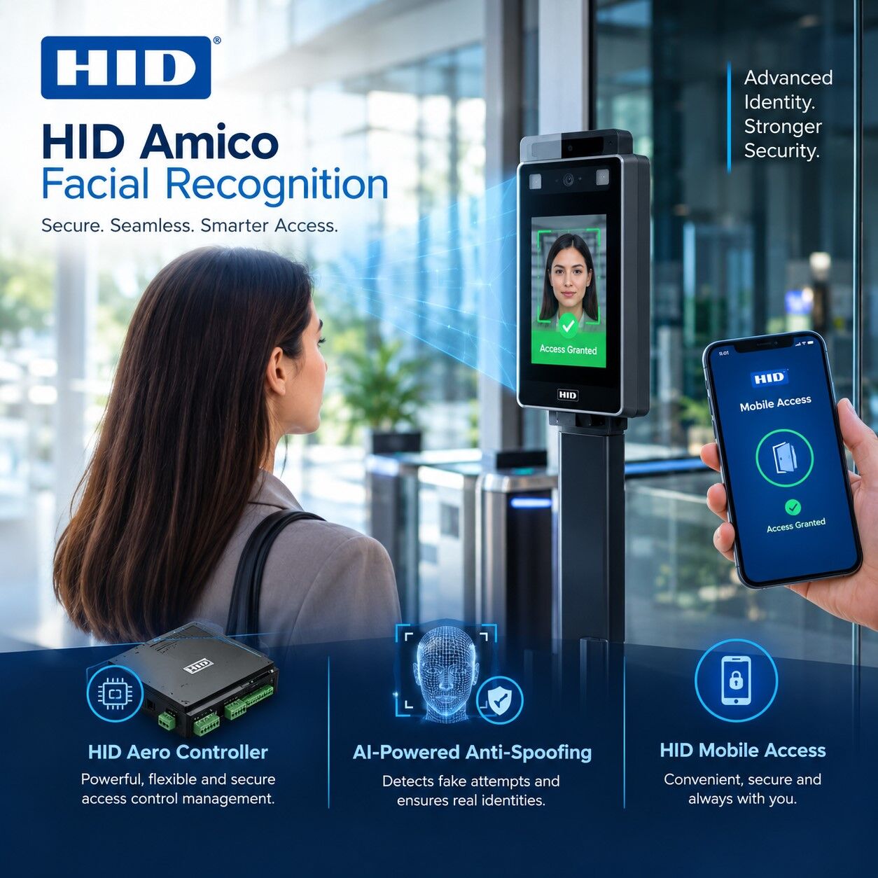 Dubai, Technical, HID Amico Facial Recognition: A Complete Guide For UAE Businesses