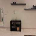 SAR 150,  رفوف جداريّة + وحدة تخزين + مرآة Wall Shelves + A Four‑cube Shelf +mirror.