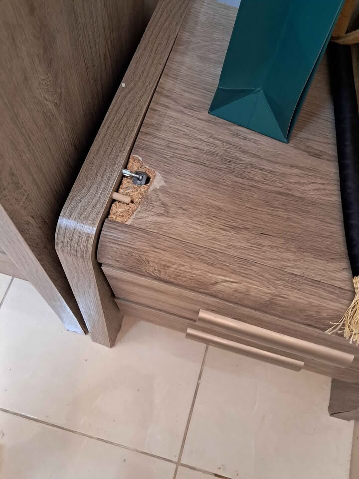 Khobar, Furniture, SAR 900,  Used Bedroom Furniture Set For Sale طقم غرفة نوم مستعمل للبيع