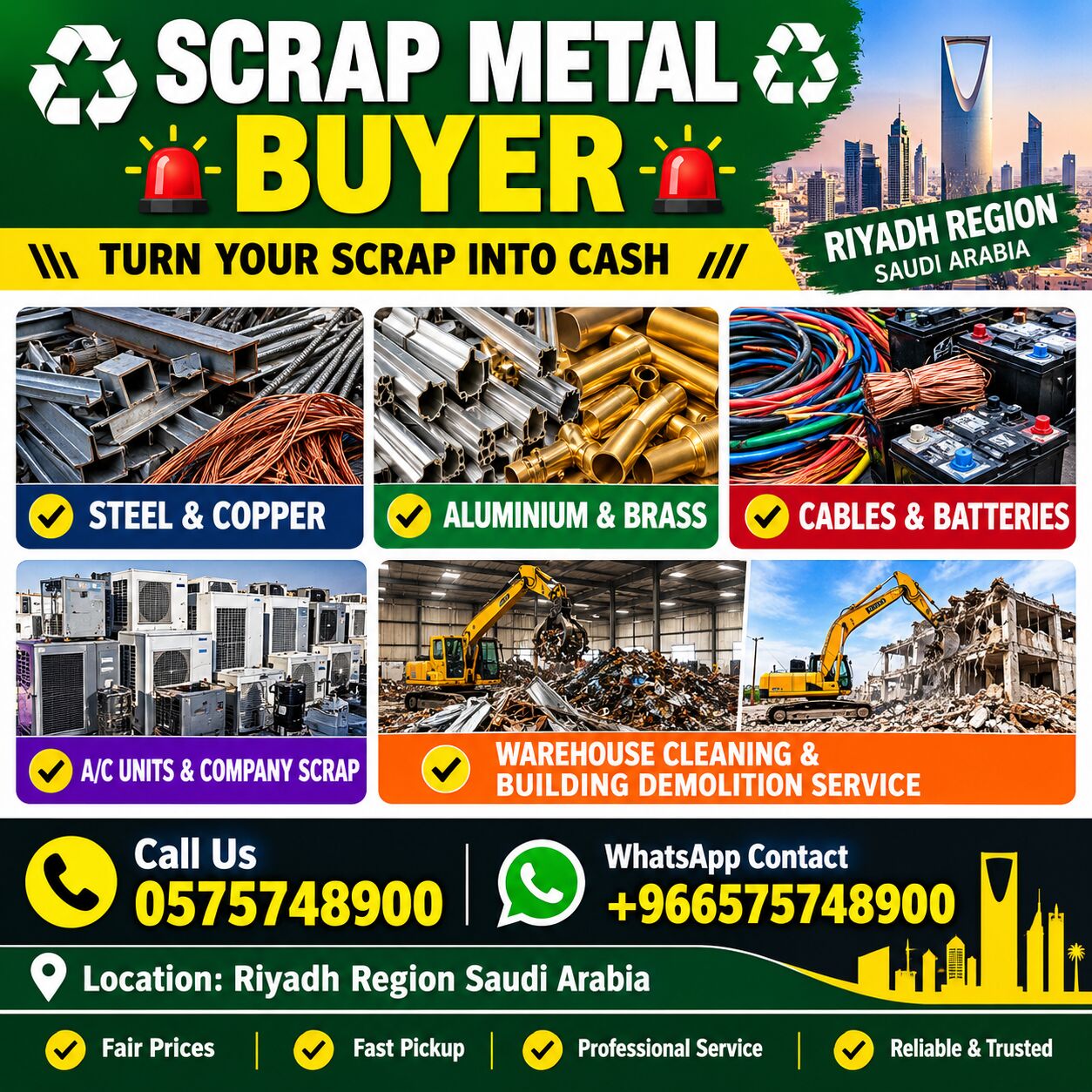 Al Qirawan, Job Seekers, We Are Looking For Leftover Scraps Items We Buying Scraps 0575748990