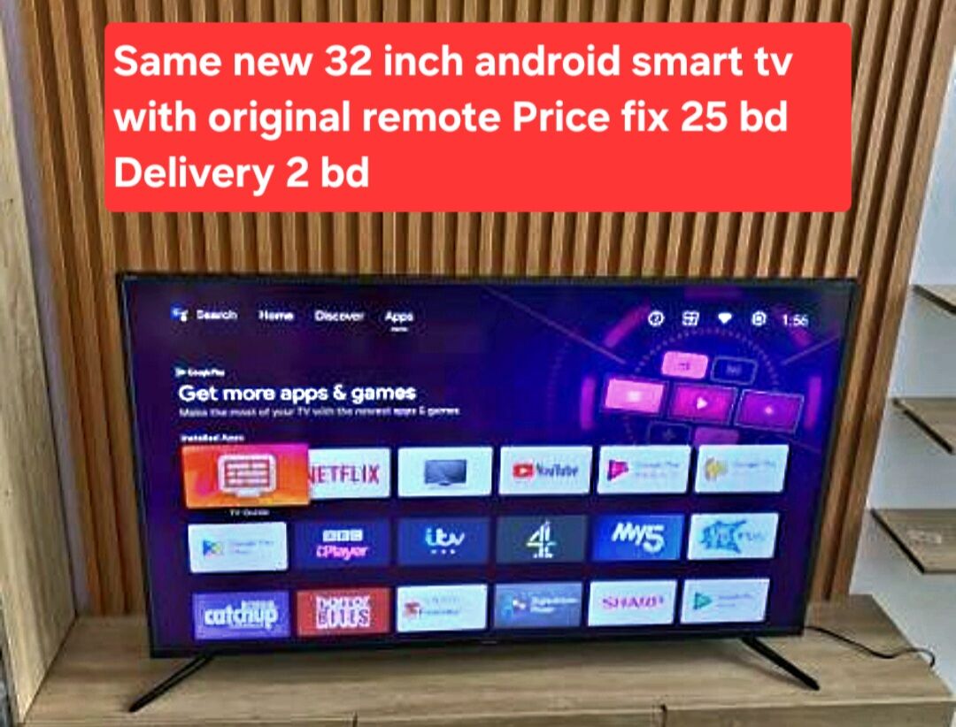 Manama, Electronics, BHD 25,  32 Inch Android Smart Tv New Condition 25 Bd Last Msg 3670 8372 Wts Ap No Call