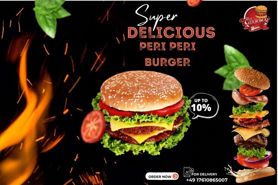Frankfurt, Food, EUR 15,  Halal Fast Food Frankfurt | Cheesy Buns Burgers & More