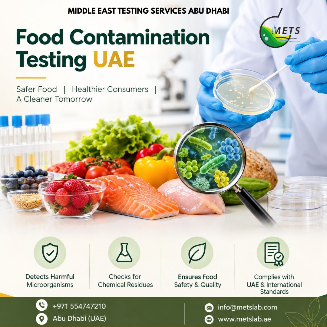 Abu Dhabi, Business, Food Safety Testing Services UAE For Safer Food Products