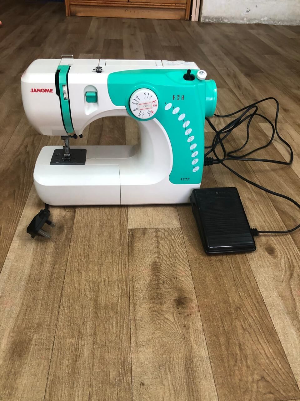 Al Jubail Al Balad, Household Items, SAR 300,  Home Sewing Machine, Janome 1117, A Compact Electric Home Sewing Machine For Sale.