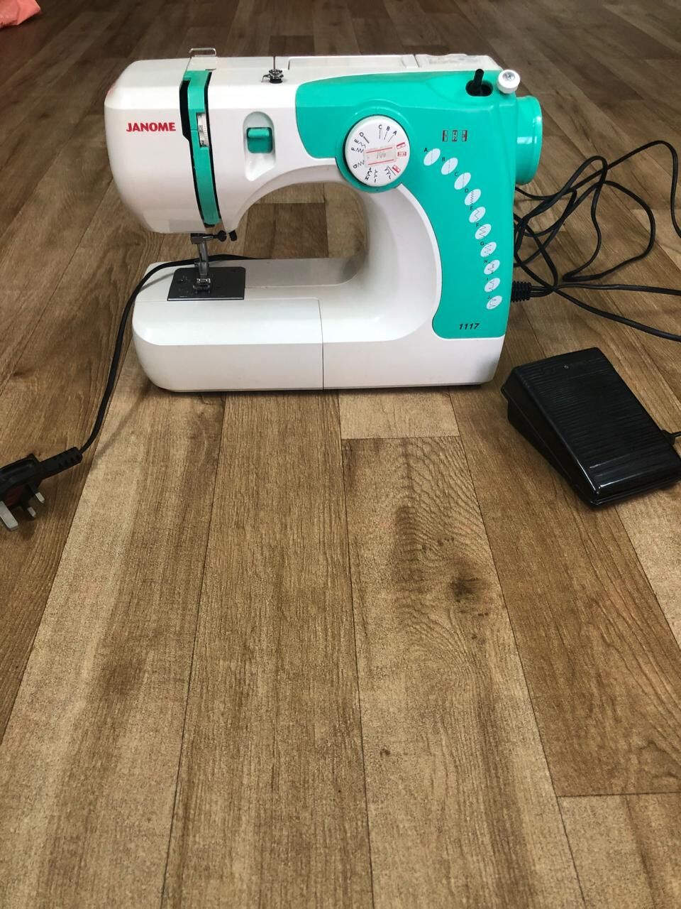 Al Jubail Al Balad, Household Items, SAR 300,  Home Sewing Machine, Janome 1117, A Compact Electric Home Sewing Machine For Sale.