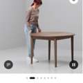 SAR 500,  6 Seater Extendable Dining Table