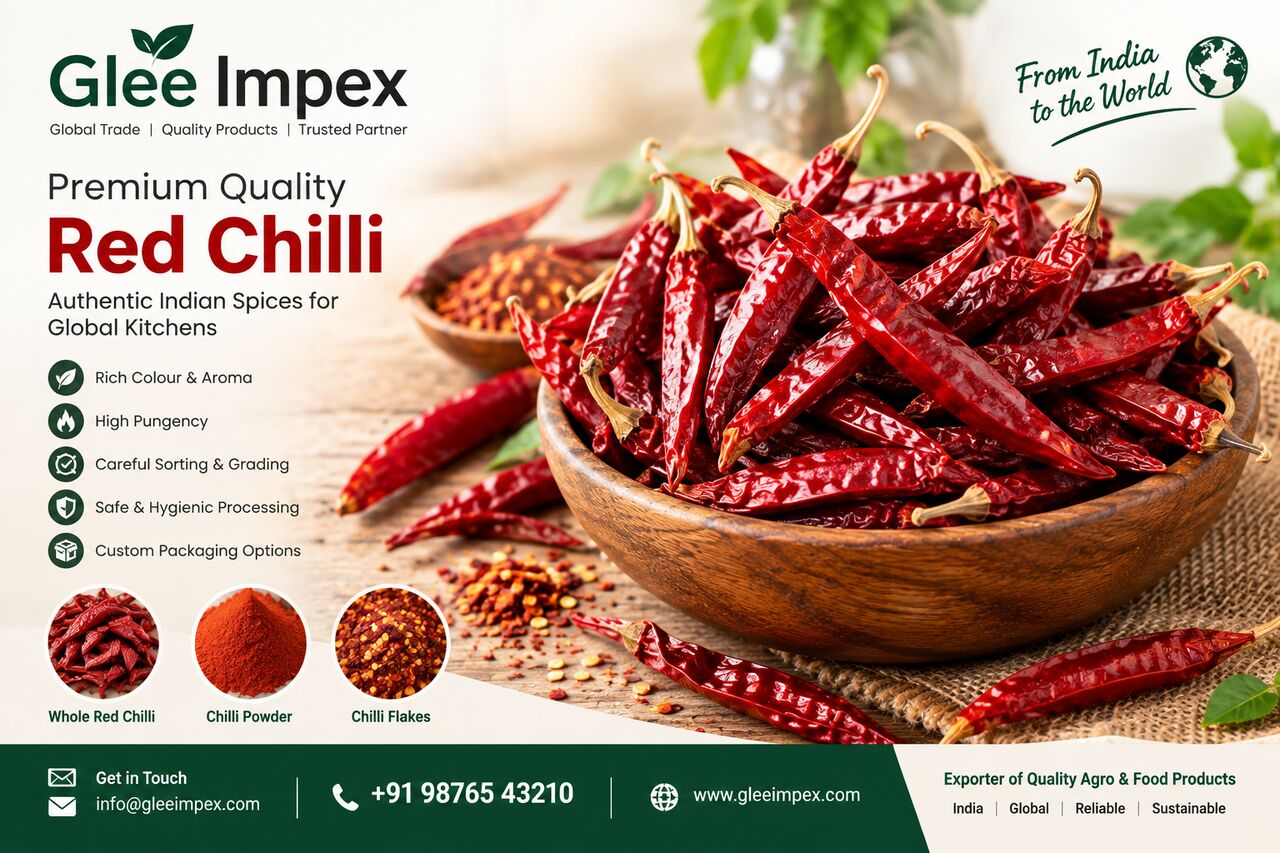 Mumbai, General, Red Chilli Exporter In India &ndash; Glee Impex