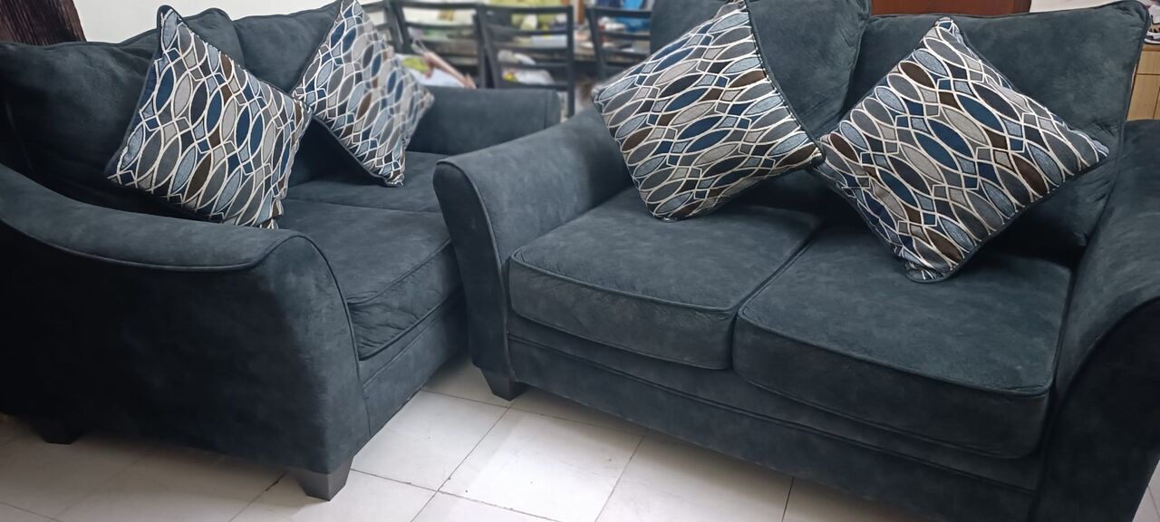 Manama, Furniture, BHD 20,  Like New 2 Pink Single Seaters - 2 Dark Colour Sofas