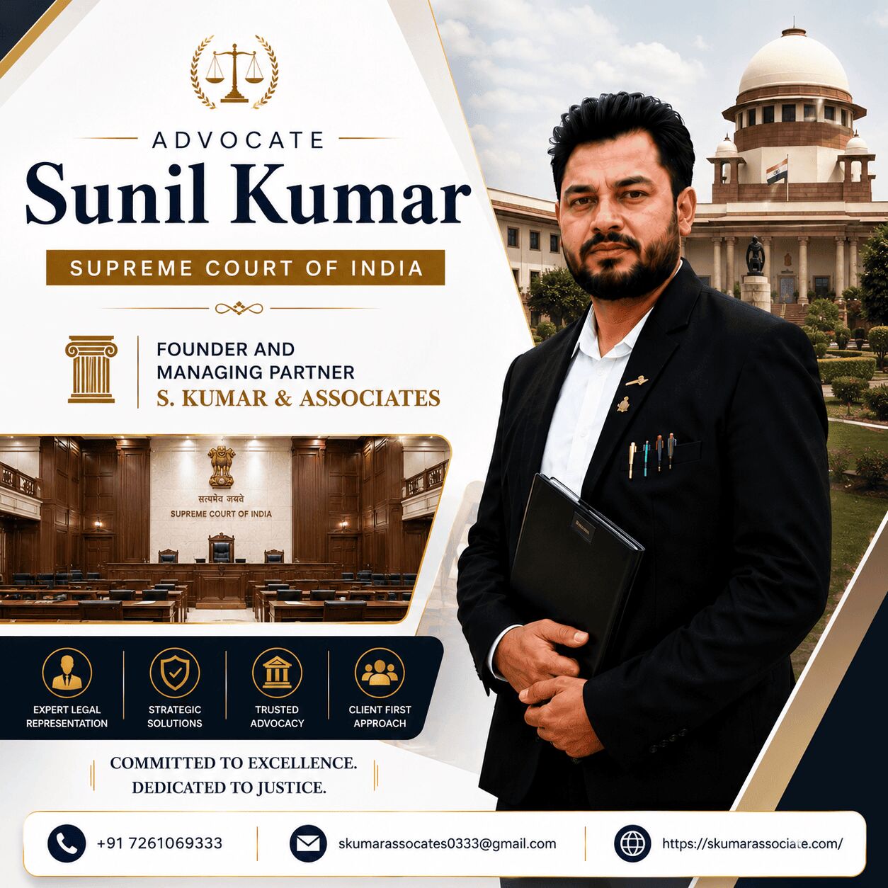 Noida, Legal, Supreme Court Advocate In Noida For Appellate Litigation, SLPs & Court Proceedings