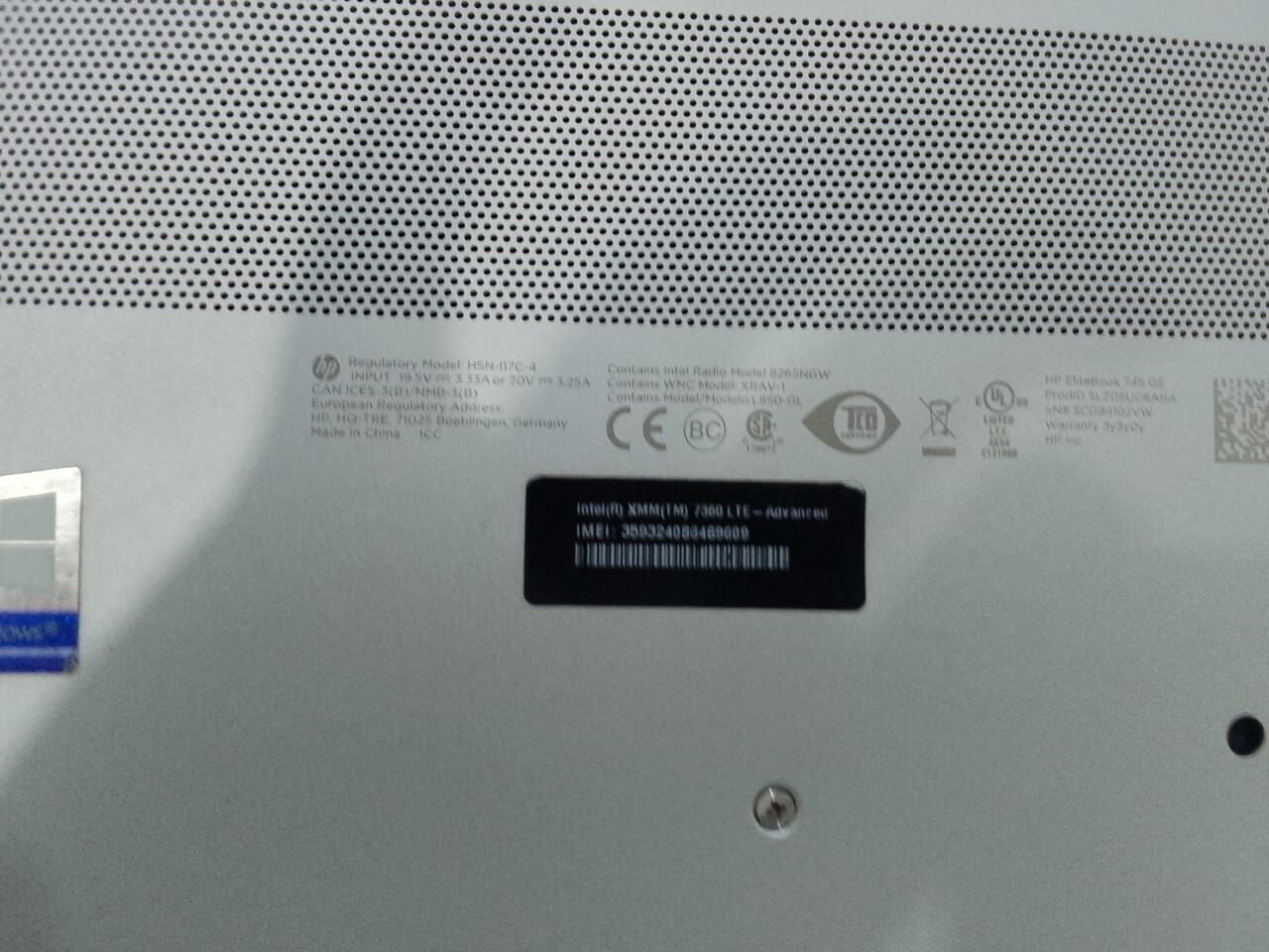 Jeddah, Computers, SAR 900,  Laptop HP Elitebook 745 5g 256 Gb 8gb Ram Windows 11 I5 Only 900 Negiociable