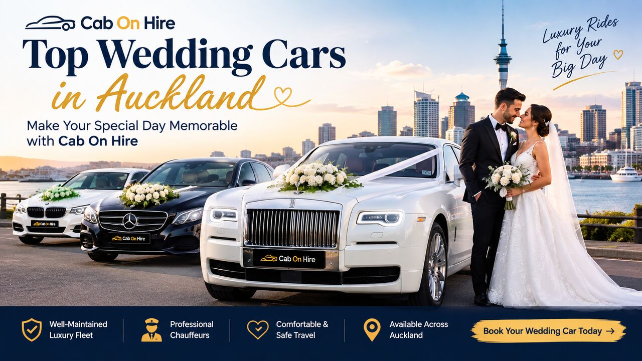 Auckland, Travel, Top Wedding Cars In Auckland &ndash; Make Your Special Day Memorable With Cab On Hire