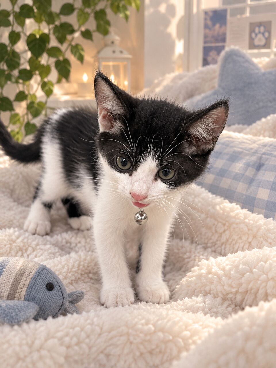 Manama, Pet Supplies, Cat With 2 Cute Kittens For Adoption Very Friendly & Nice For Adoption
