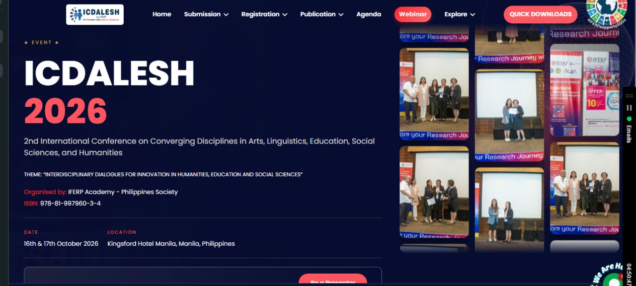 Manila, Events, 2nd International Conference On Converging Disciplines In Arts, Linguistics, Education, So