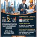 Hiring: Sales & Marketing Officer (Construction Department)